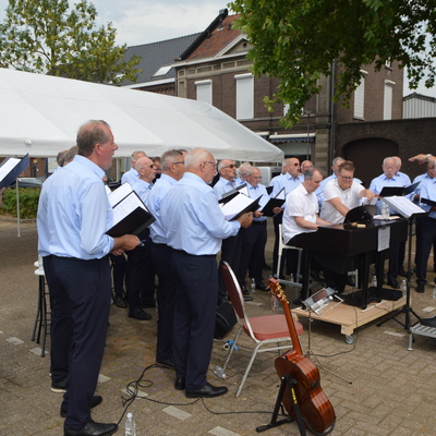 Concert bij opening Gemeenschapshuis Linne